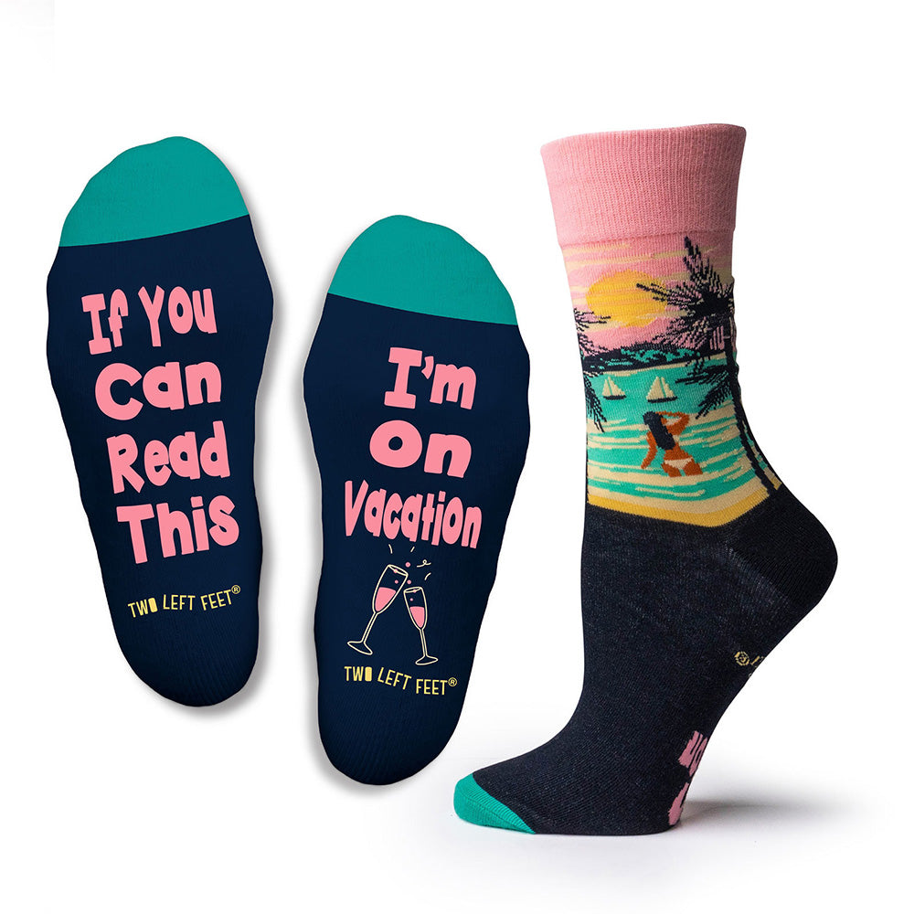 Two Left Feet Socks - On Vacation SALE