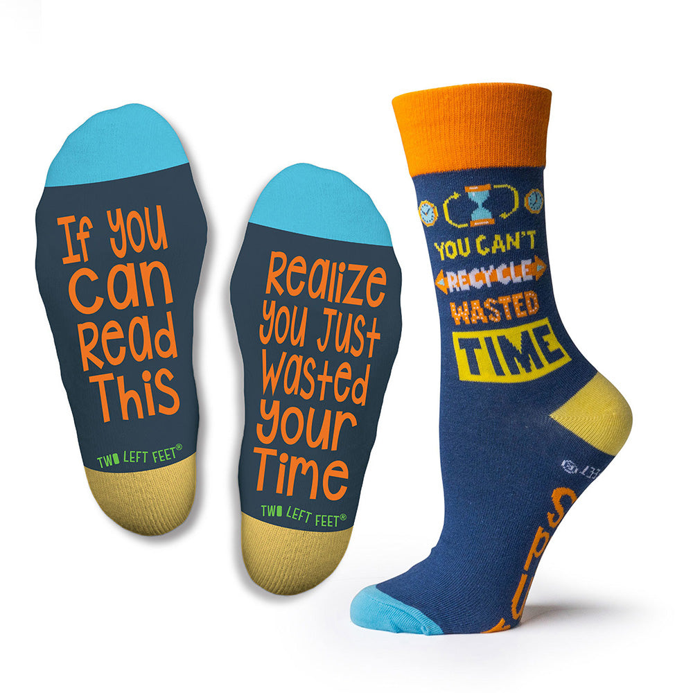 Two Left Feet Socks - Wasted Your Time SALE