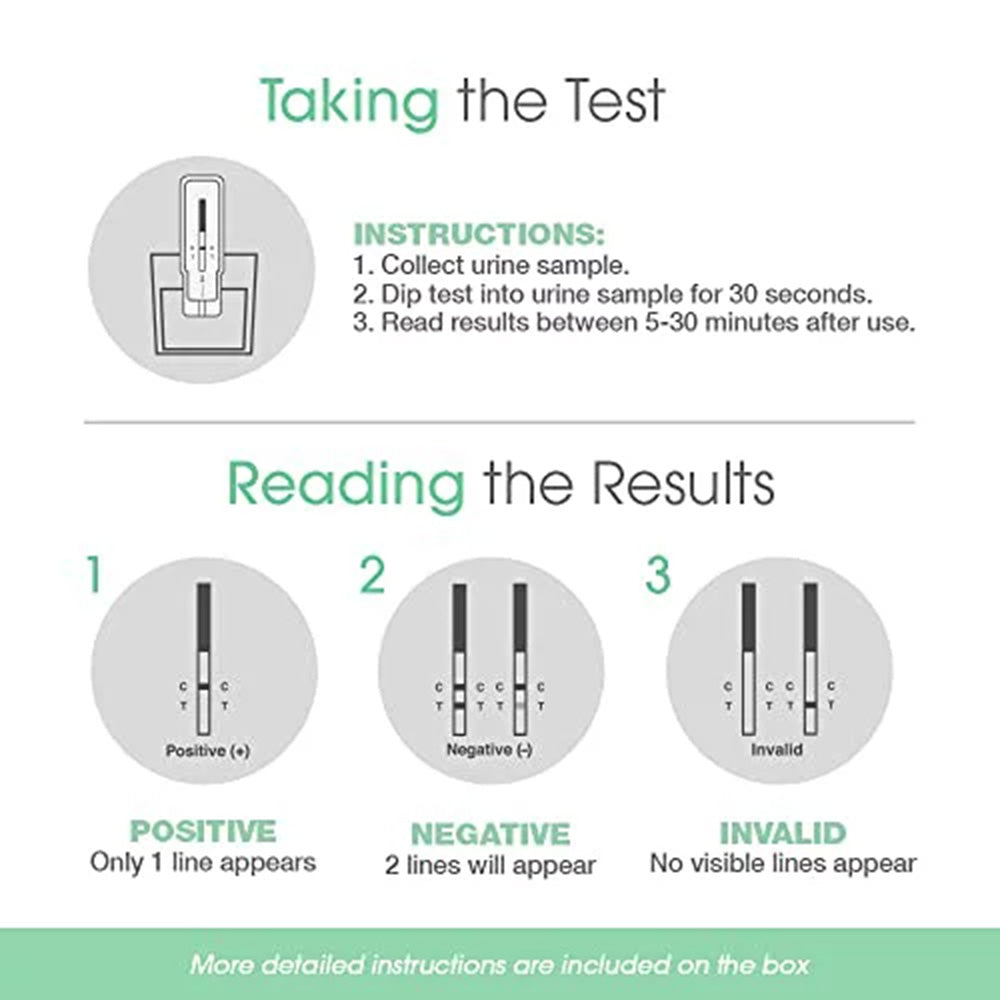 UTest THC 15 ng/mL Home Drug Test Strips