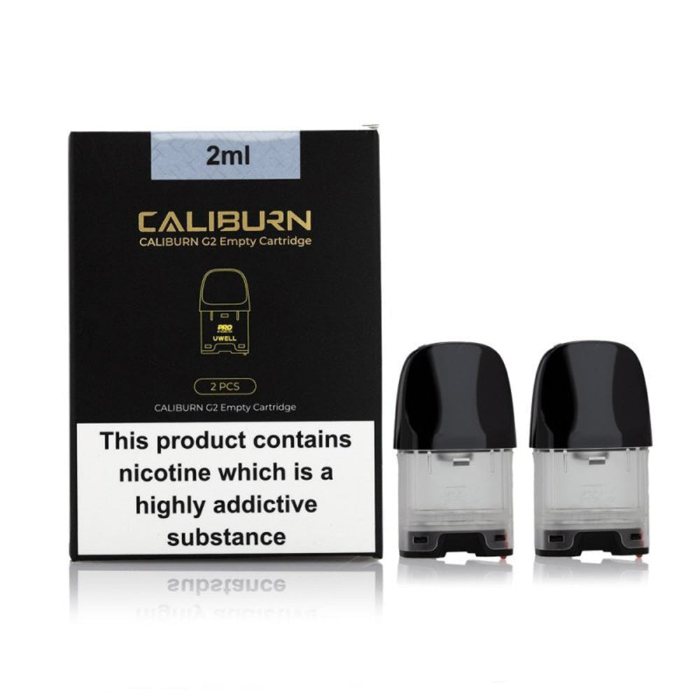 Uwell Caliburn G2 Replacement Pods w/ No Coil - 2 Pack