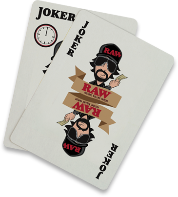 Raw Classic Playing Cards