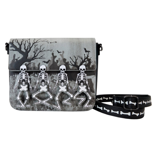 Loungefly x The Skeleton Dance 95th Anniversary Crossbody Bag