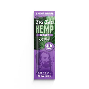Zig Zag Wraps Hemp 2 for .99 - OG Purple