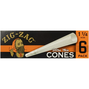 Zig Zag Orange Cone 1.25" - 6 pack