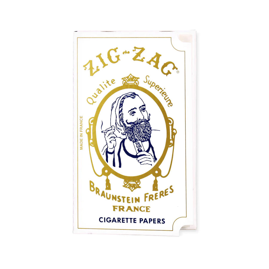 Zig Zag White Single Wide Rolling Papers - 1"