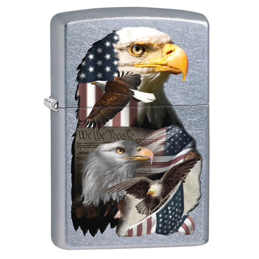 Zippo Lighter Constitution and Bald Eagle SALE