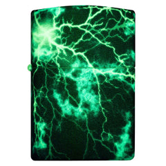 Zippo Lighter Glow-In-The-Dark Lightning