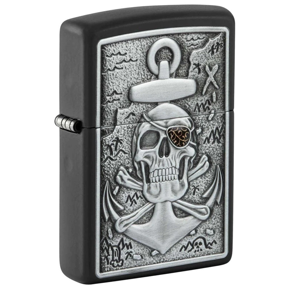 Zippo Lighter Pirate Skull Emblem SALE