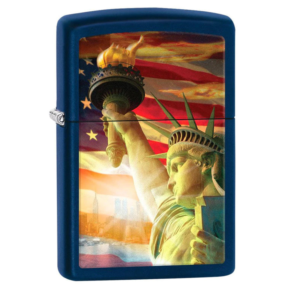 Zippo Lighter Statue of Liberty w/ Flag SALE