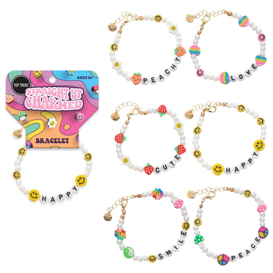 Straight Up Charmed Bracelets - Assorted