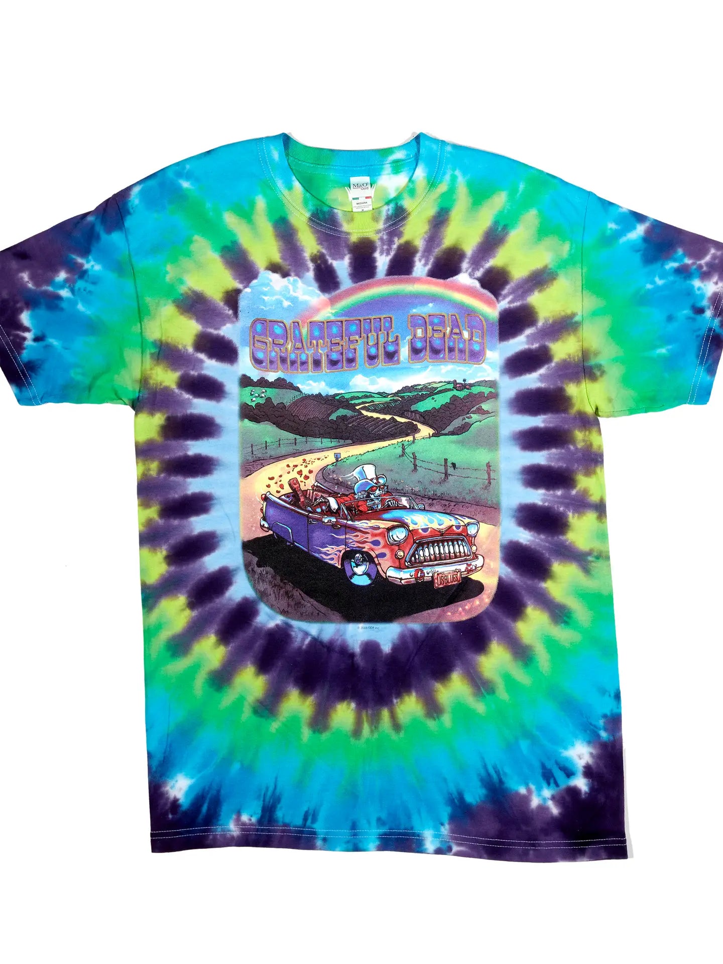 Grateful Dead Truckin' to Buffalo Tie Dye T-Shirt