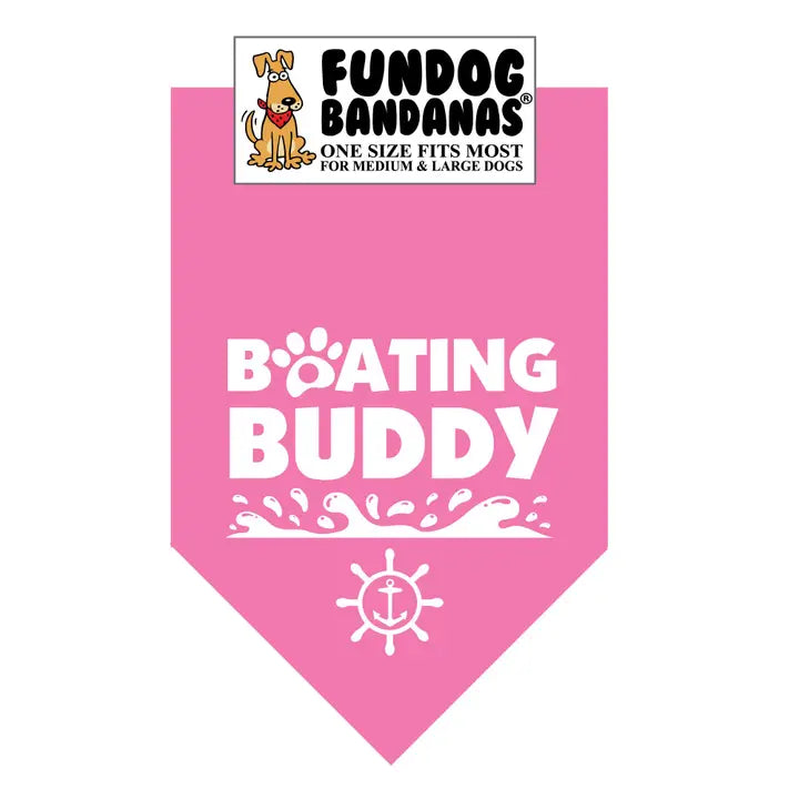 FunDog Bandanas Boating Buddy Dog Bandana - Assorted Colors