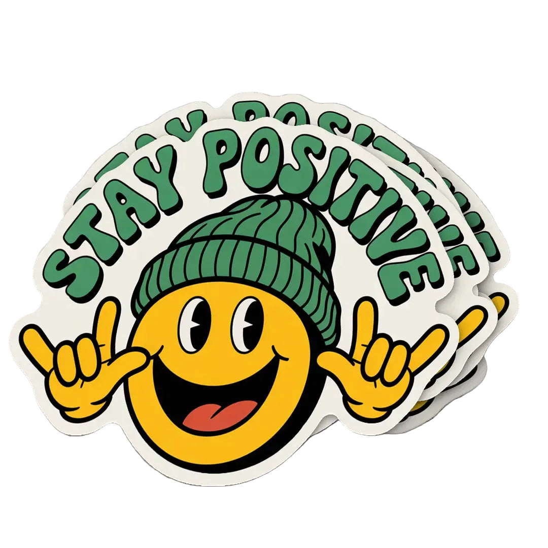 Stay Positive Sticker - 2"