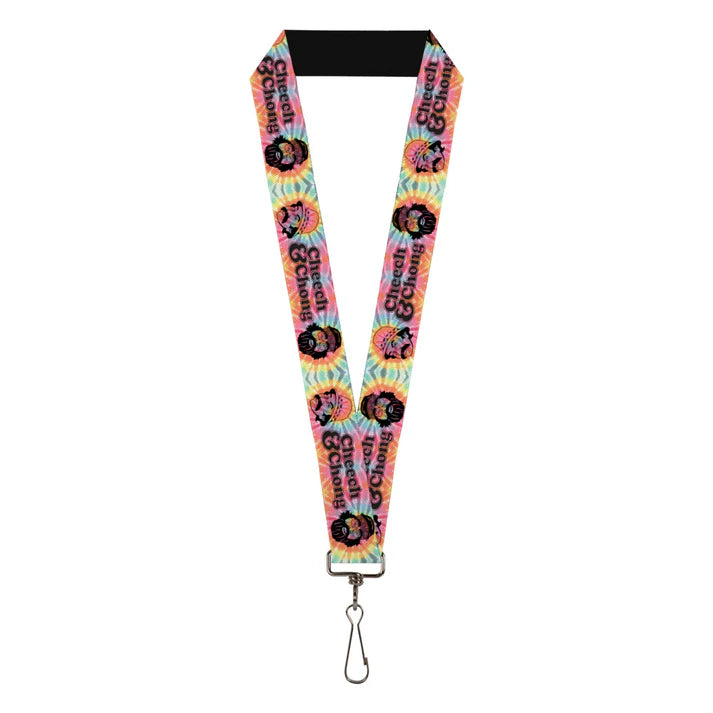 Cheech & Chong Tie Dye Print Lanyard