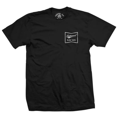 Cartel Ink Tattooed Low Life Pocket T-Shirt