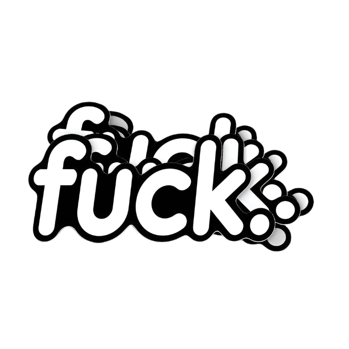 F Bomb Sticker - 2"