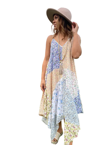 Blue Sky Designs Patchwork Pixie Dress