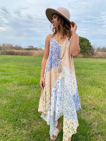 Blue Sky Designs Patchwork Pixie Dress