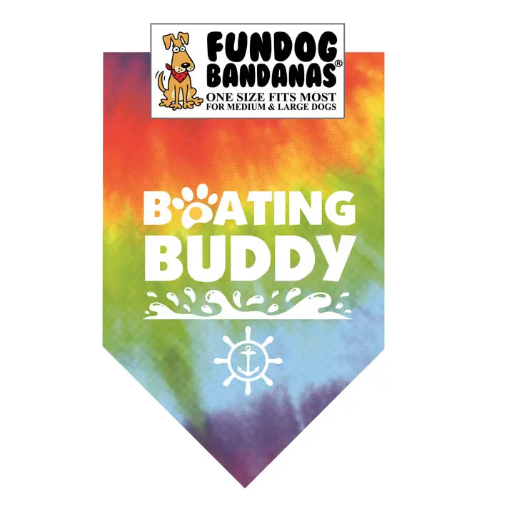 FunDog Bandanas Boating Buddy Dog Bandana - Assorted Colors