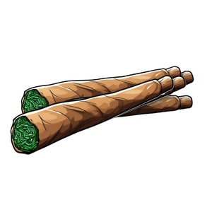 Spliff Sticker - 2"