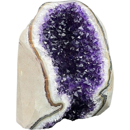 TRUENERGY Polished Amethyst Crystal Cluster