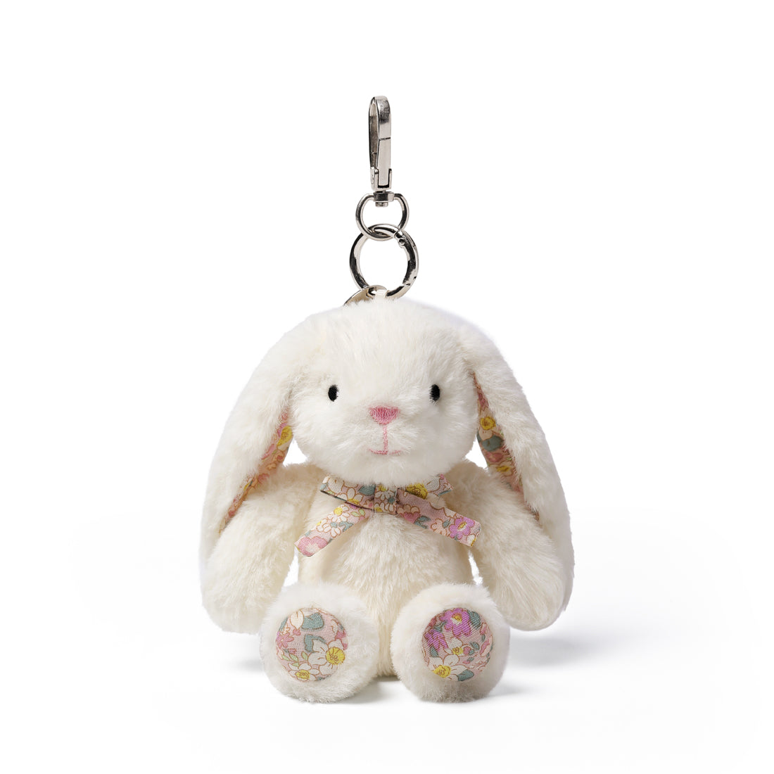McHugs Cream Bunny Rabbit Stuffed Animal Bag Charm