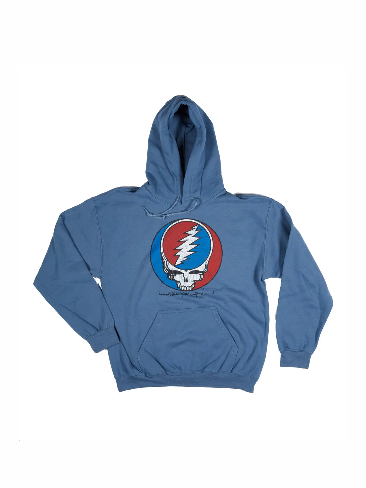 Grateful Dead Distressed Steal Your Face Hoodie