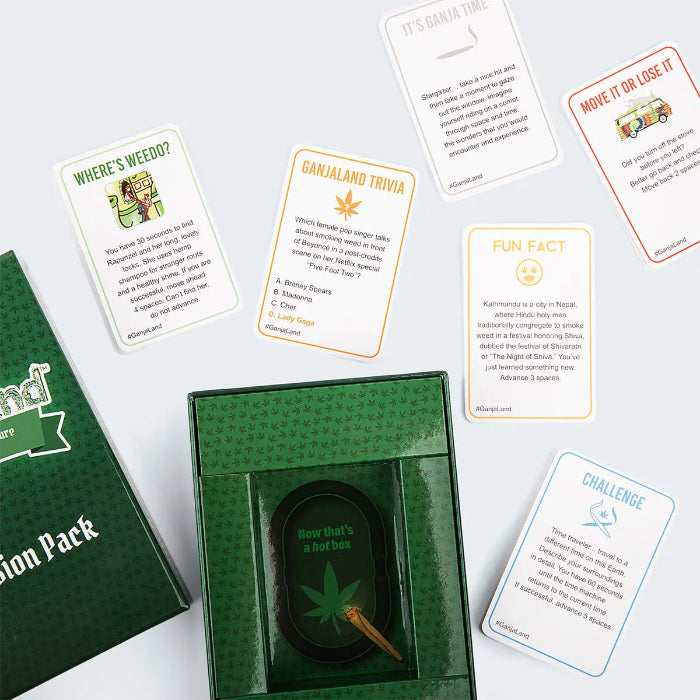 Ganjaland Expansion Pack - More Cards For the Adult Game