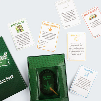 Ganjaland Expansion Pack - More Cards For the Adult Game