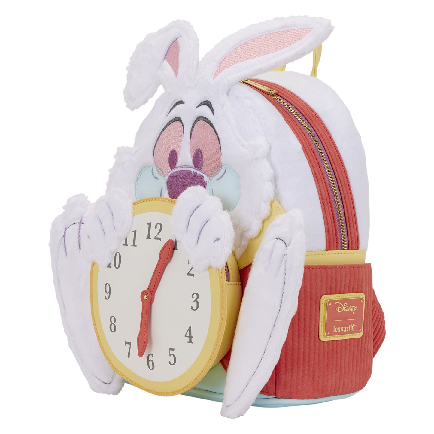 Loungefly Disney Alice in Wonderland White Rabbit Cosplay Mini Backpack