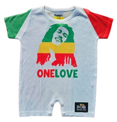 Bob Marley One Love Romper