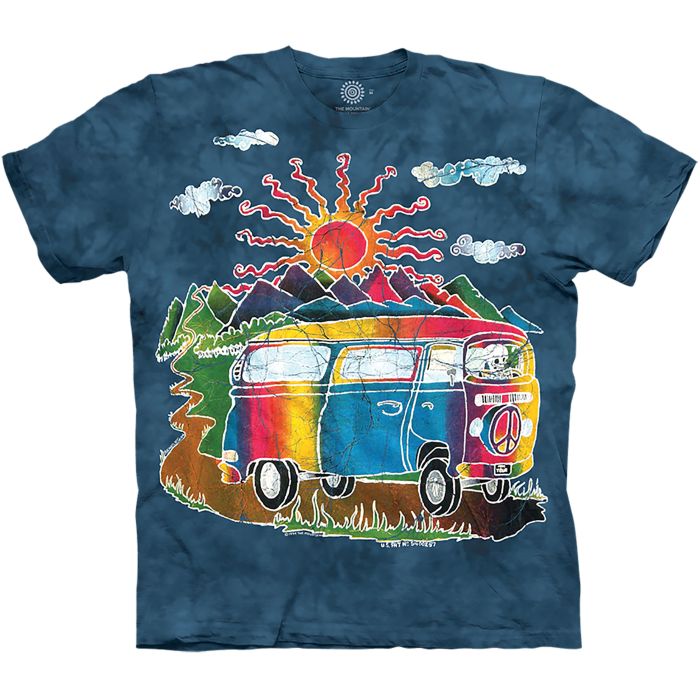 Batik Tour Bus Tie Dye T-Shirt