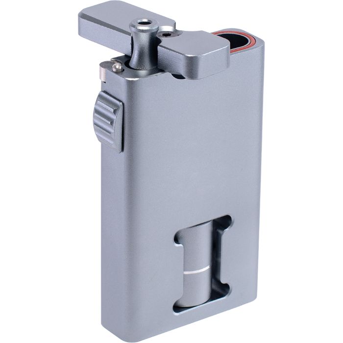 Aluminum Dugout with Pipe & Poker - Silver