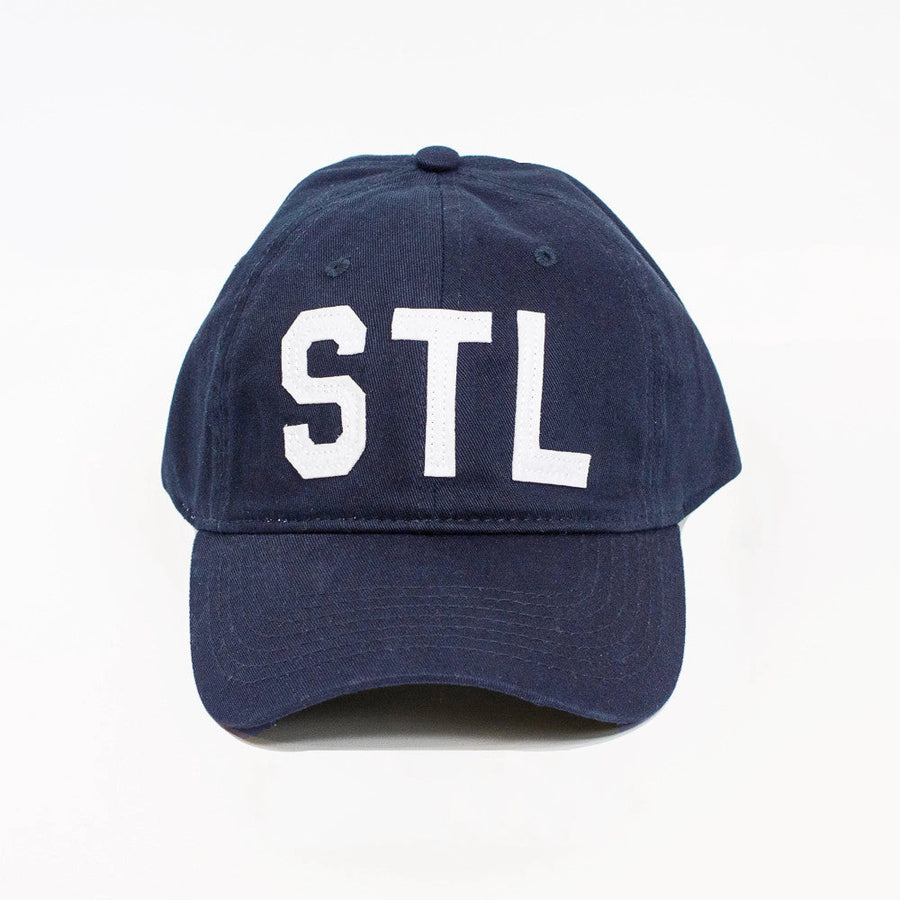 St. Louis "STL" Collegiate Dad Hat – Navy
