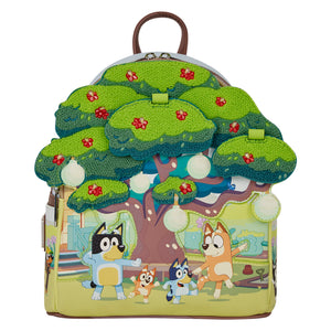 Loungefly Bluey Backyard Light-Up Mini Backpack