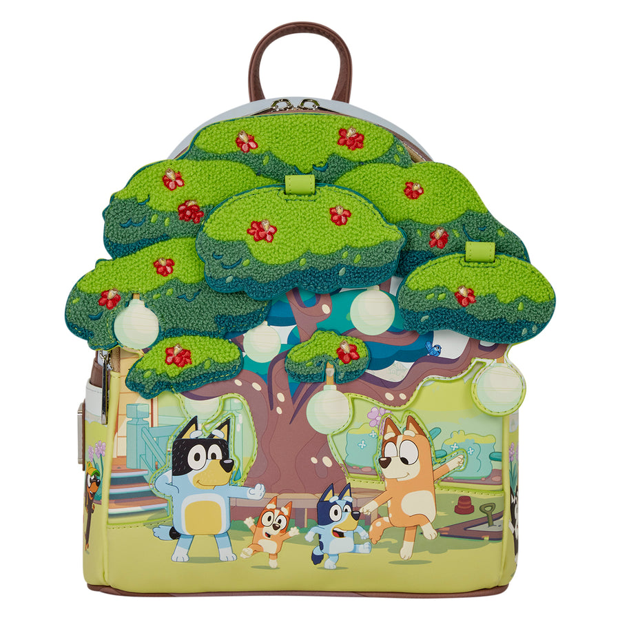 Loungefly Bluey Backyard Light-Up Mini Backpack
