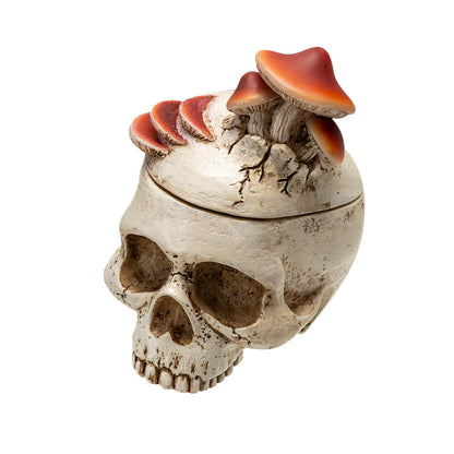 Mushroom Skull Stash Box