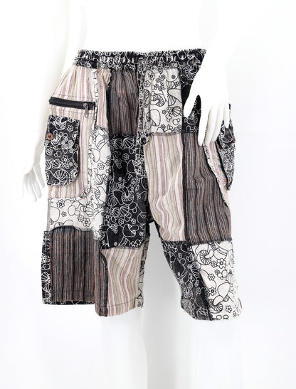 Shroom Patchwork Shorts