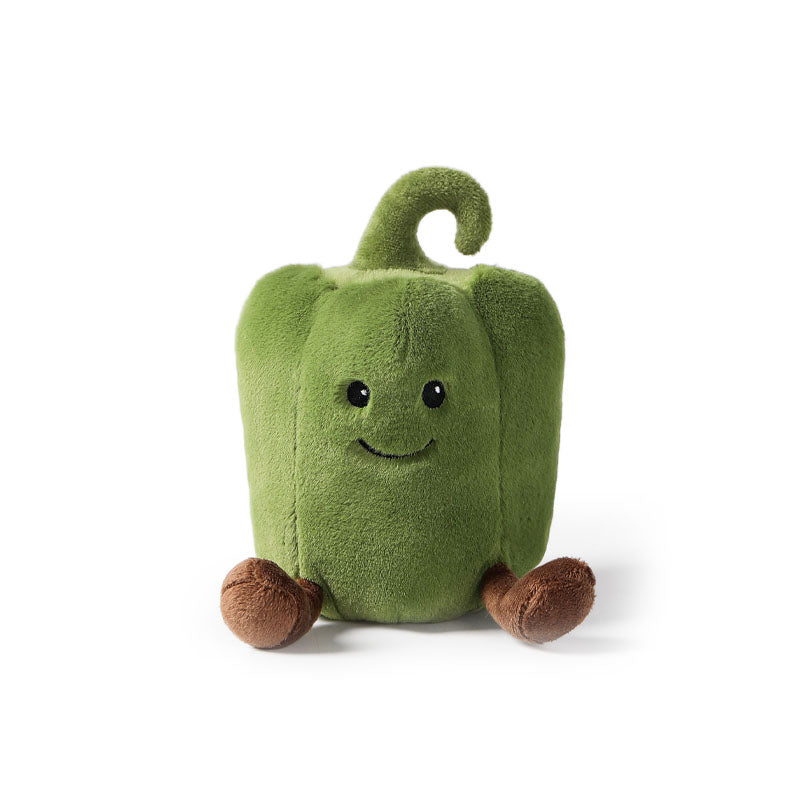 McHugs Energetic Green Pepper Stuffed Plushie