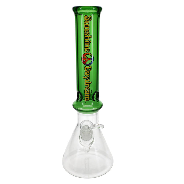 Sunshine Daydream 16" 7mm Thick Color Neck Beaker
