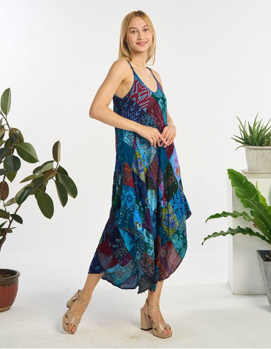 Harem Patchwork Freeflow Dress