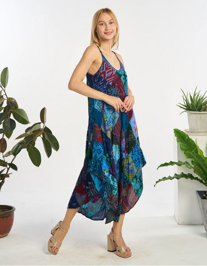 Harem Patchwork Freeflow Dress