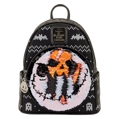 flip sequins mini backpack Loungefly The Nightmare Before Christmas Jack Skellington Reversible S – Sunshine Daydream