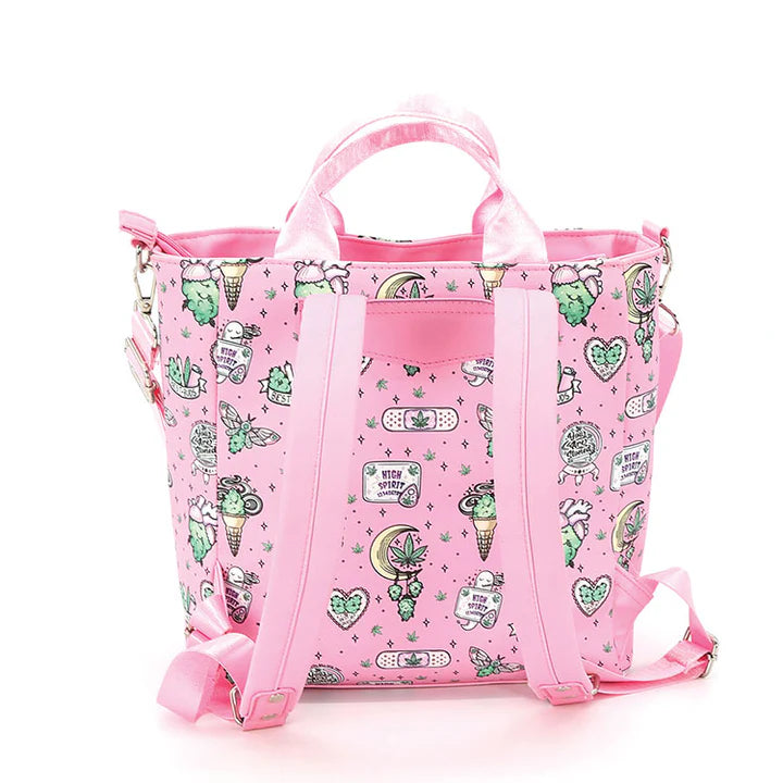 Magical High "High Spirit" Convertible Backpack in Pink