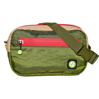 Crestone Fanny Pack/Shoulder Sling Bag by Stashlogix - Green SALE