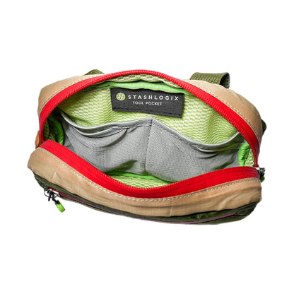 Crestone Fanny Pack/Shoulder Sling Bag by Stashlogix - Green SALE