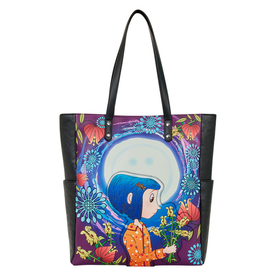 Loungefly Coraline Garden Glow Tote Bag