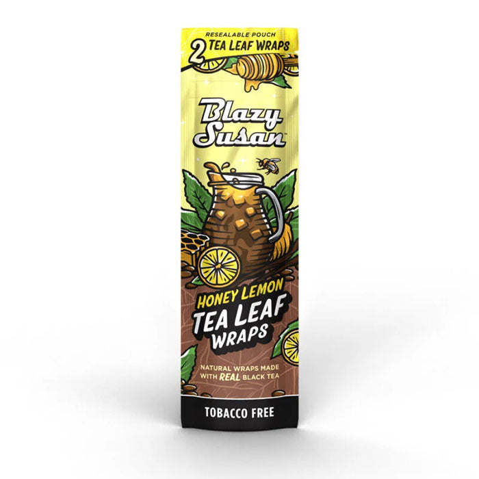 Blazy Susan Tea Leaf Wraps - 2 Pack - Honey Lemon