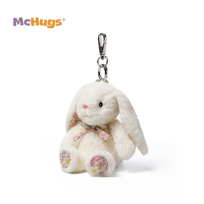 McHugs Cream Bunny Rabbit Stuffed Animal Bag Charm