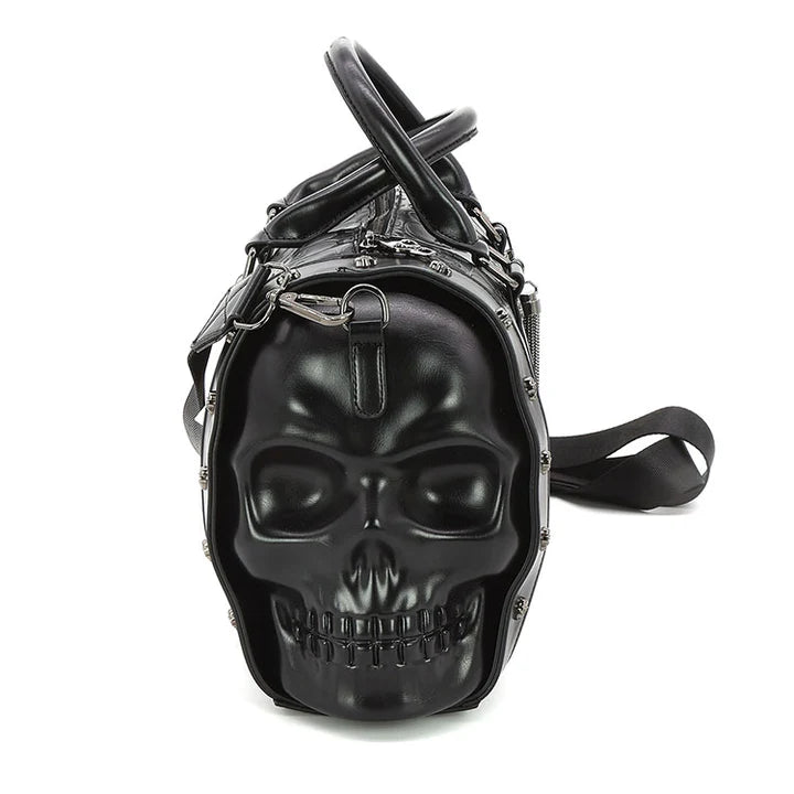 dead skulls travel duffel bag Embossed 3D Molded Skull Duffle Bag – Sunshine Daydream